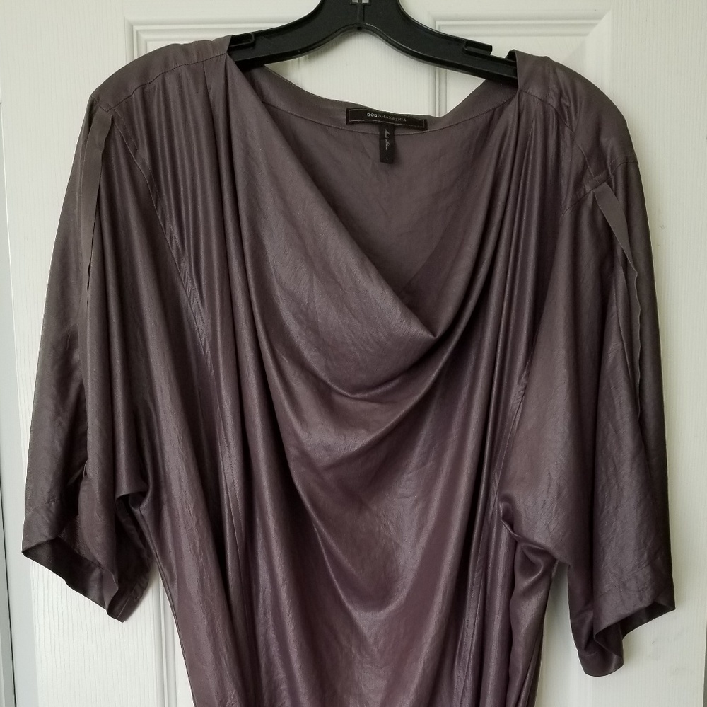 BCBG slouchy top mini dress